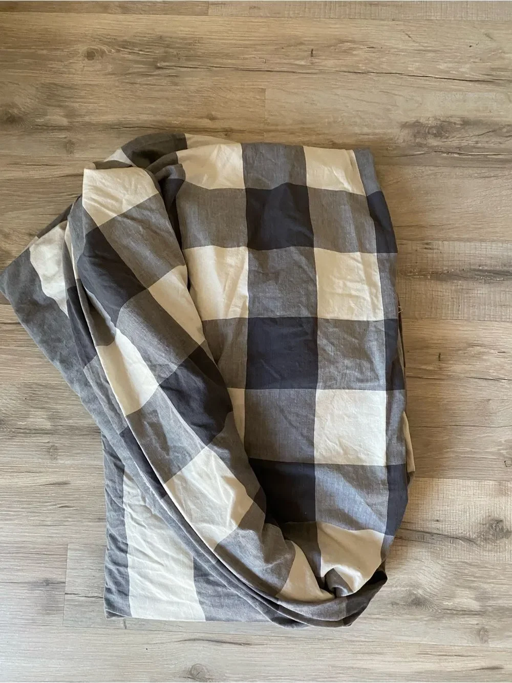 IKEA Checkered reverse Stripe Bed Duvet Full Cover